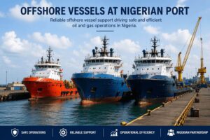 Offshore Vessels At Nigerian Port